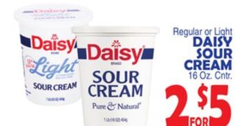 Bravo Supermarkets Daisy sour cream offer