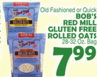 Bravo Supermarkets Bob's red mill gluten free rolled oats offer