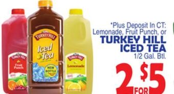 Bravo Supermarkets Turkey hill iced tea offer