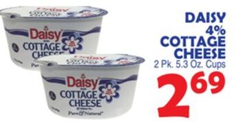 Bravo Supermarkets Daisy 4% cottage cheese offer