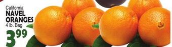 Bravo Supermarkets Navel oranges offer