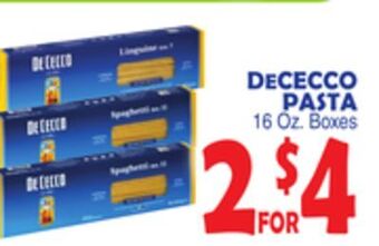 Bravo Supermarkets Cecco pasta offer