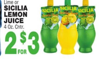 Bravo Supermarkets Sicilia lemon juice offer