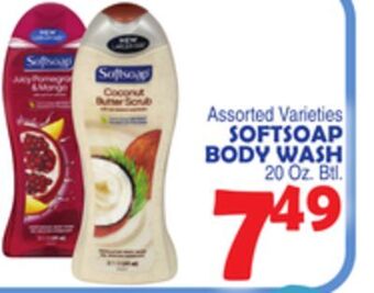 Bravo Supermarkets Softsoap body wash offer