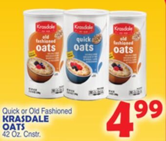 Bravo Supermarkets Krasdale oats offer