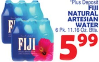 Bravo Supermarkets Fiji natural artesian water offer