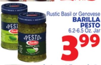 Bravo Supermarkets Barilla pesto offer