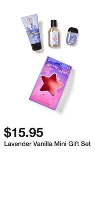 Bath & Body Works Lavender vanilla mini gift set offer