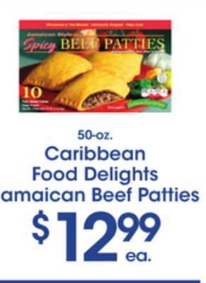 Price Rite Caribbean food delights jamaican beef patties offer