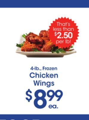 Price Rite Chicken wings offer