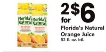 ACME Florida's natural orange juice offer