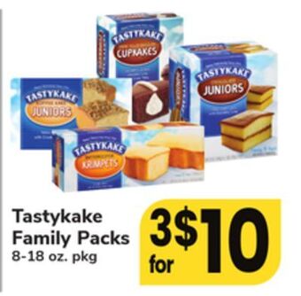 ACME Tastykake family packs offer