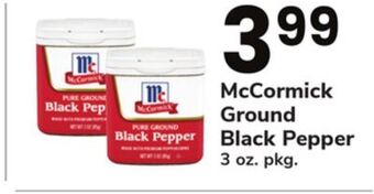 ACME Mccormick ground black pepper offer
