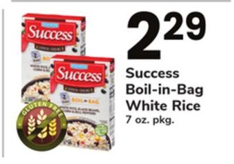 ACME Success boil-in-bag white rice offer