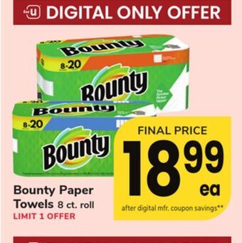ACME Bounty paper towels offer