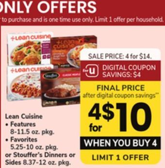 ACME Lean cuisine offer