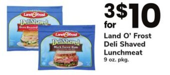 ACME Land o'frost deli shaved lunchmeat offer