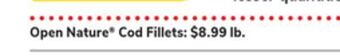ACME Open nature® cod fillets offer