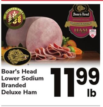 ACME Boar's head lower sodium branded deluxe ham offer