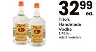 ACME Tito's handmade vodka offer