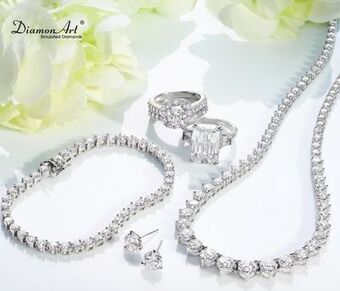 JC Penney All diamonart cubic zirconia jewelry offer