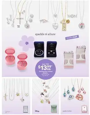 JC Penney Sterling silver-plated jewelry offer
