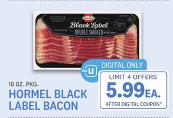 Kings Food Markets Hormel black label bacon offer