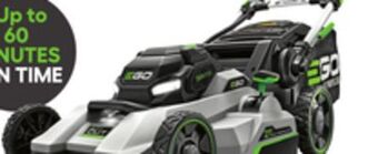 Lowe's Select cut™ 21-in deck self-propelled rear-wheel drive cordless lawn mower offer