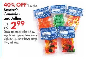 Boscov's Boscov's gummies and jellies offer
