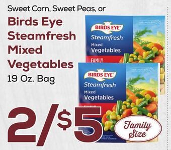 DeCicco & Sons Birds eye steamfresh mixed vegetables offer