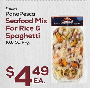 DeCicco & Sons Panapesca seafood mix for rice & spaghetti offer