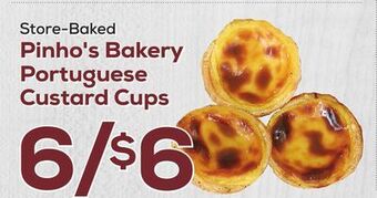 DeCicco & Sons Pinho's bakery portuguese custard cups offer