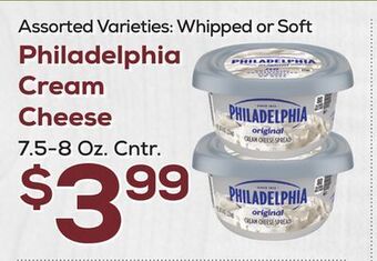 DeCicco & Sons Philadelphia cream cheese offer