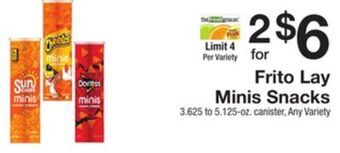 The Fresh Grocer Minis snacks offer