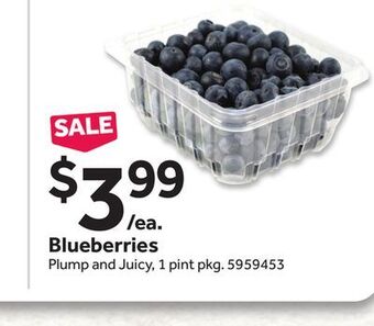 Stop&Shop Blueberries offer