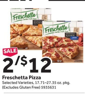 Stop&Shop Freschetta pizza offer