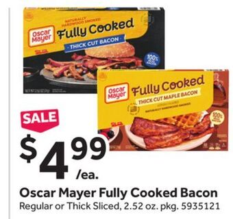 Stop&Shop Oscar mayer fully cooked bacon offer