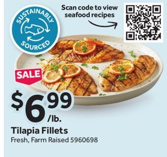 Stop&Shop Tilapia fillets offer