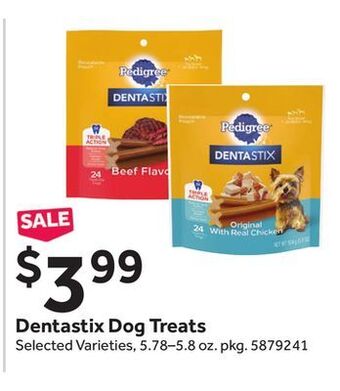 Stop&Shop Dentastix dog treats offer