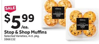 Stop&Shop Stop & shop muffins offer