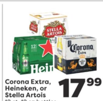 Weis Markets Corona extra, heineken, or stella artois offer