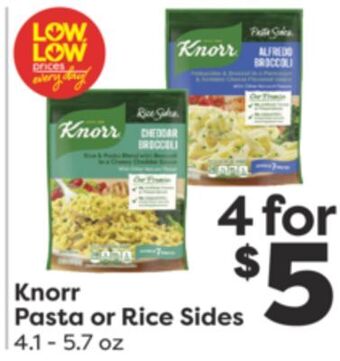 Weis Markets Knorr pasta or rice sides offer