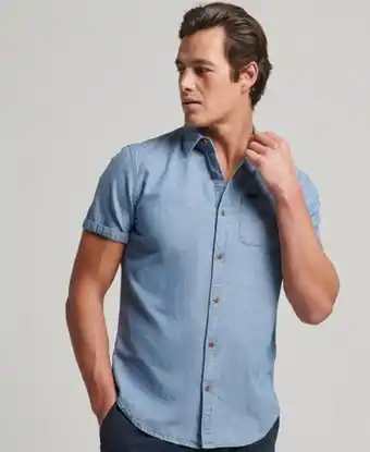 Superdry Vintage loom short sleeve shirt offer