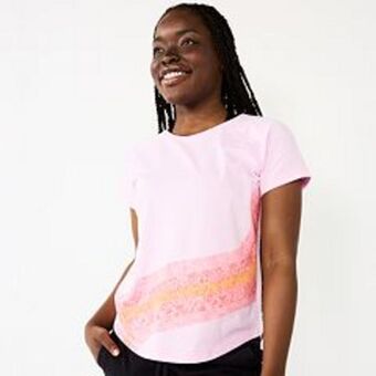 Kohl's Women's tek gear® core raglan tee offer
