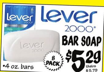 Ollie's Lever 2000® bar soap offer