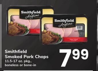 ACME Smithfield smoked pork chops offer