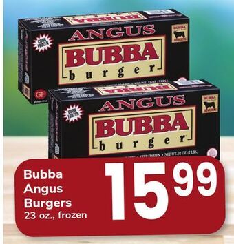 ACME Bubba angus burgers offer