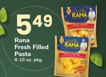 ACME Rana fresh filled pasta offer