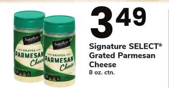 ACME Signature select® grated parmesan cheese offer