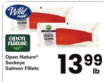 ACME Open nature® sockeye salmon fillets offer